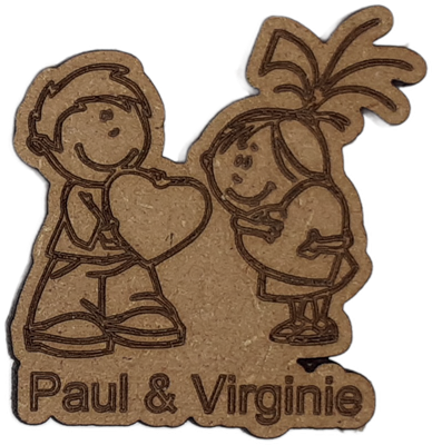 Magnet - Saint Valentin personnalisable